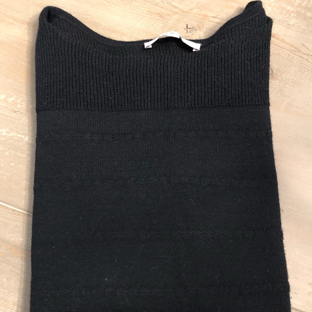 Loft 3/4 Sleeve Black Sweater - Size M